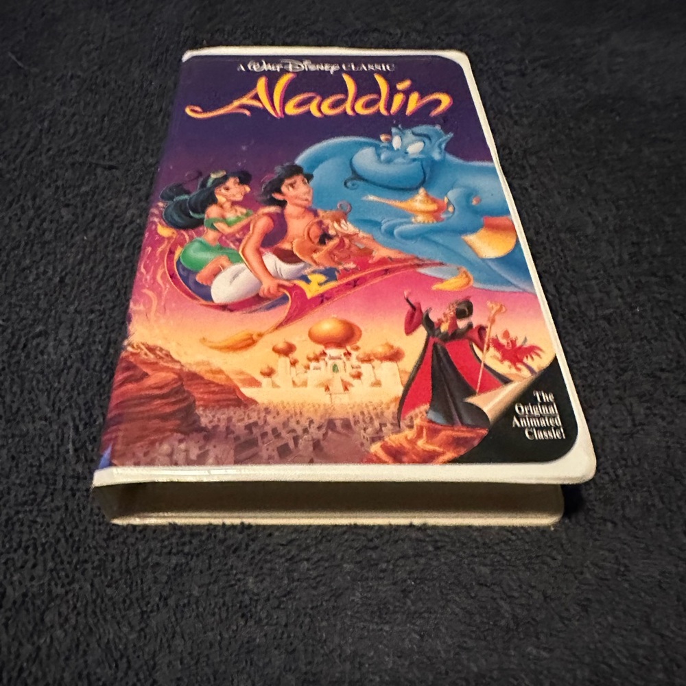 Disney Aladdin VHS
